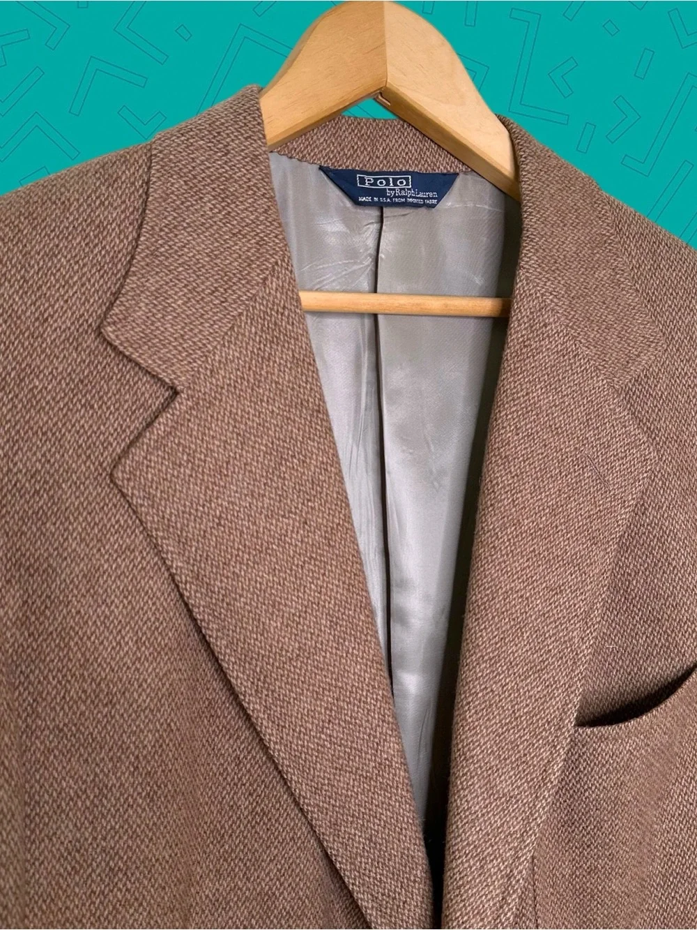 Polo Ralph Lauren Herringbone Wool Blazer Sport Coat